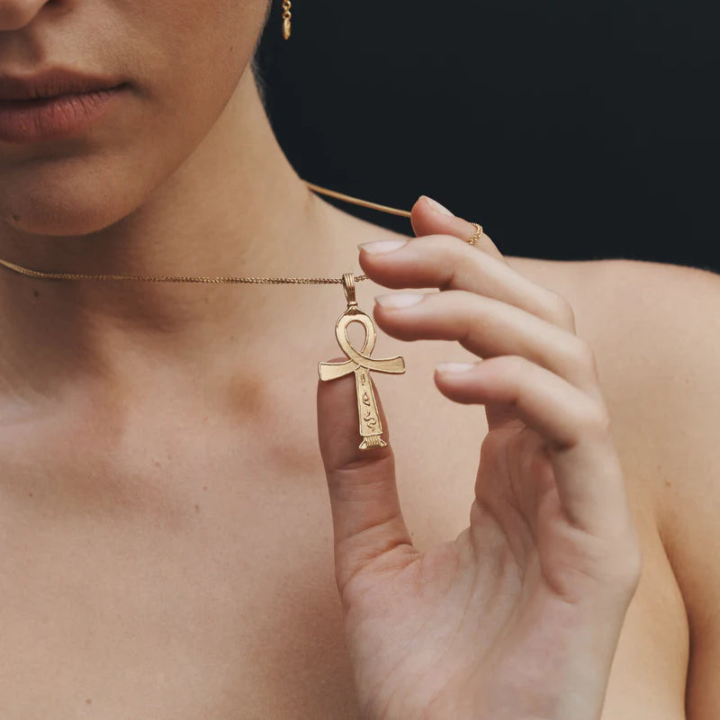 Cairo Large Necklace - Gold Vermeil