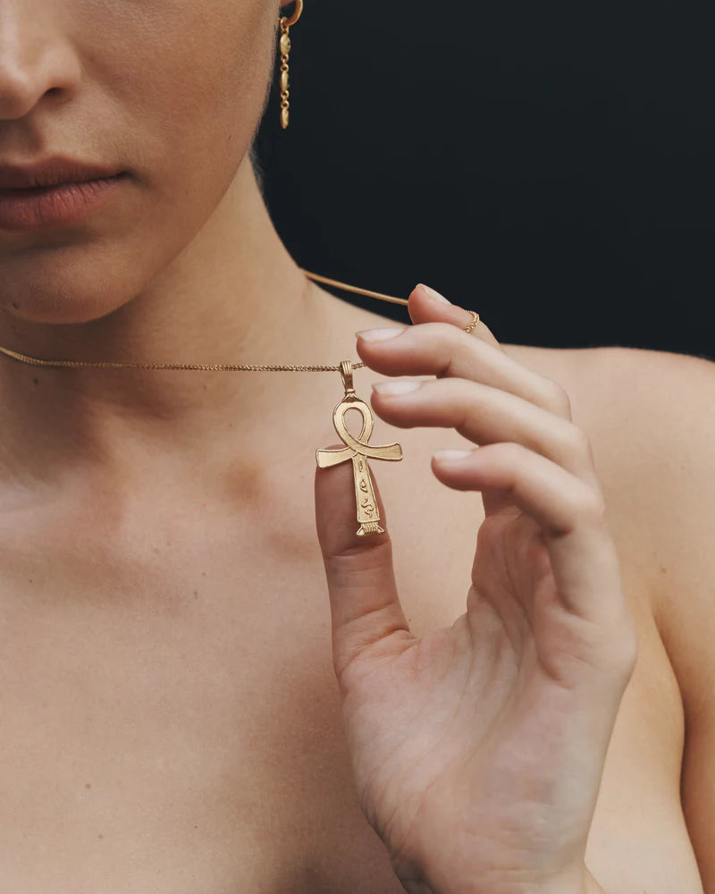 Cairo Large Necklace - Gold Vermeil