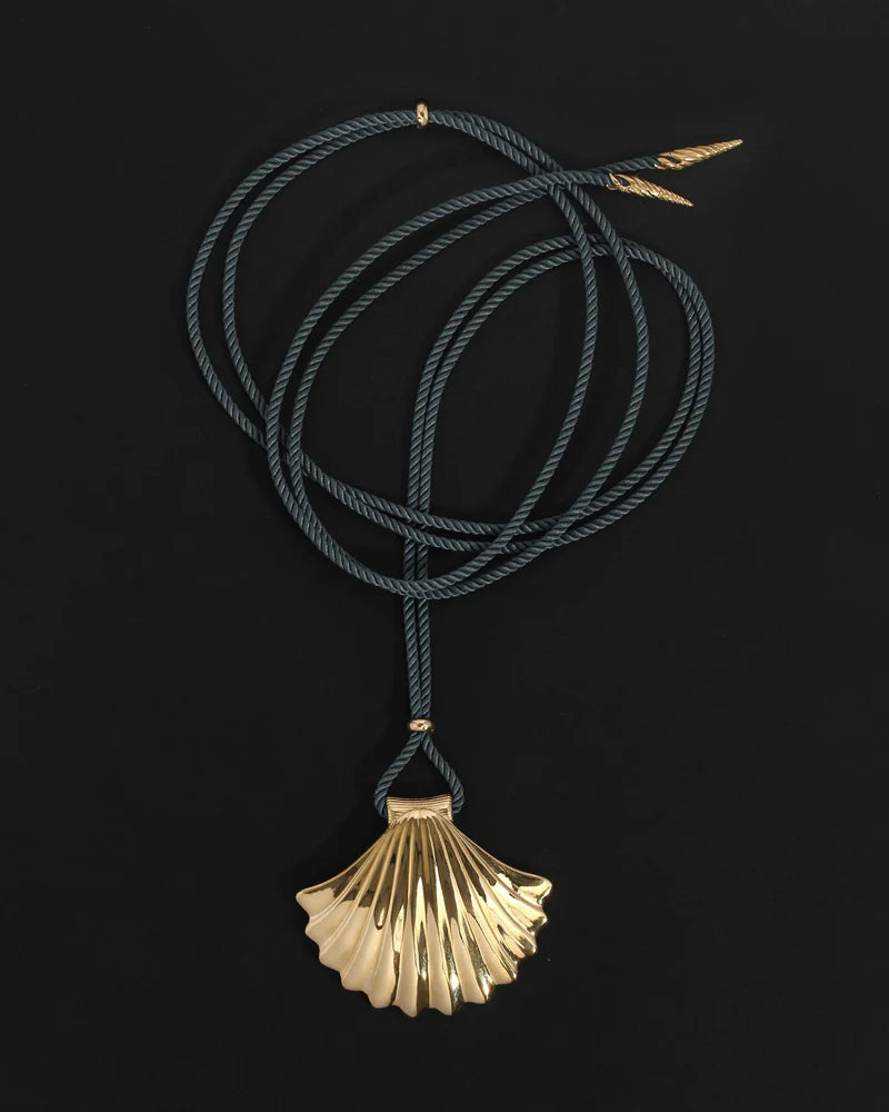 Eleni Cord Necklace - Gold Vermeil