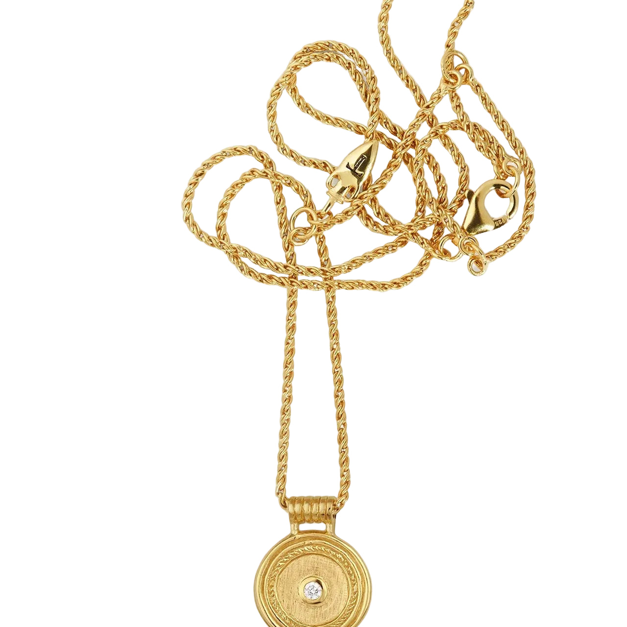 Capella Coin Necklace - Gold Vermeil