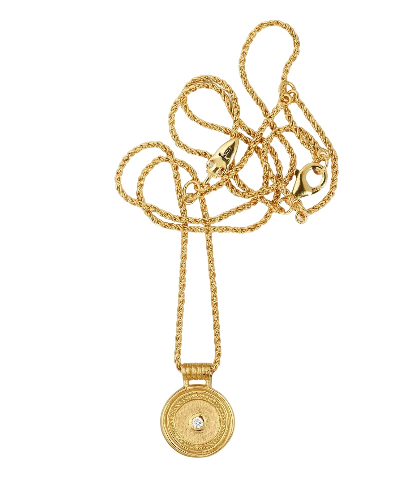 Capella Coin Necklace - Gold Vermeil