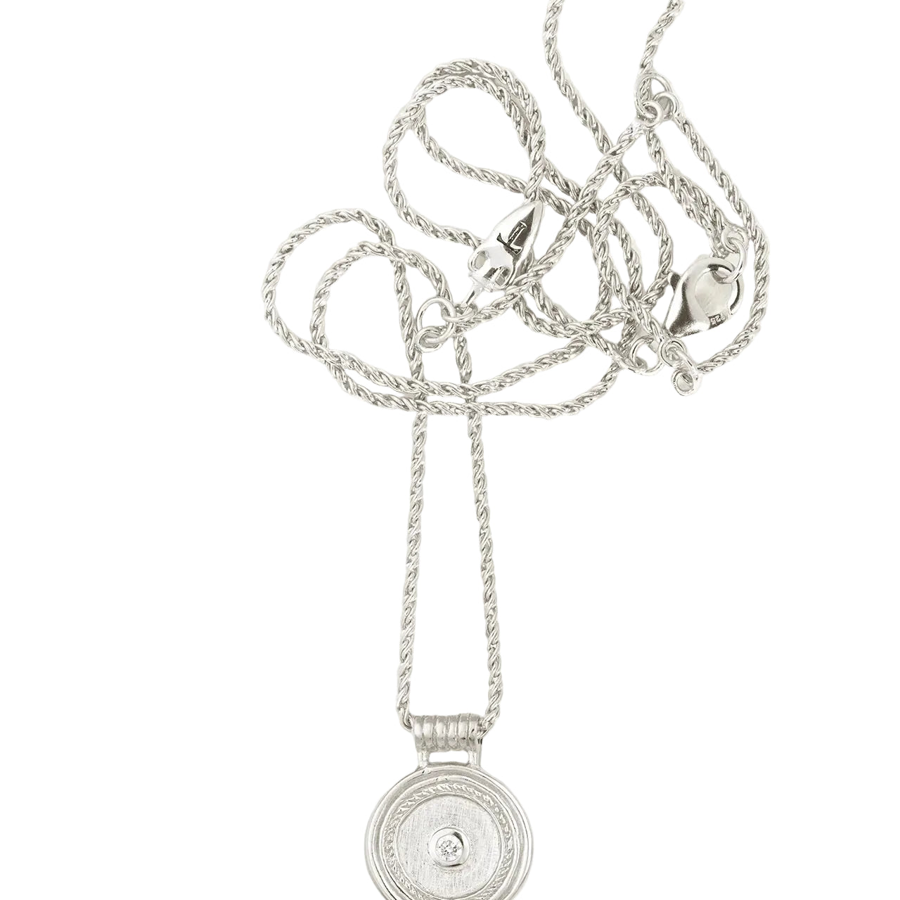 Capella Coin Necklace - Silver