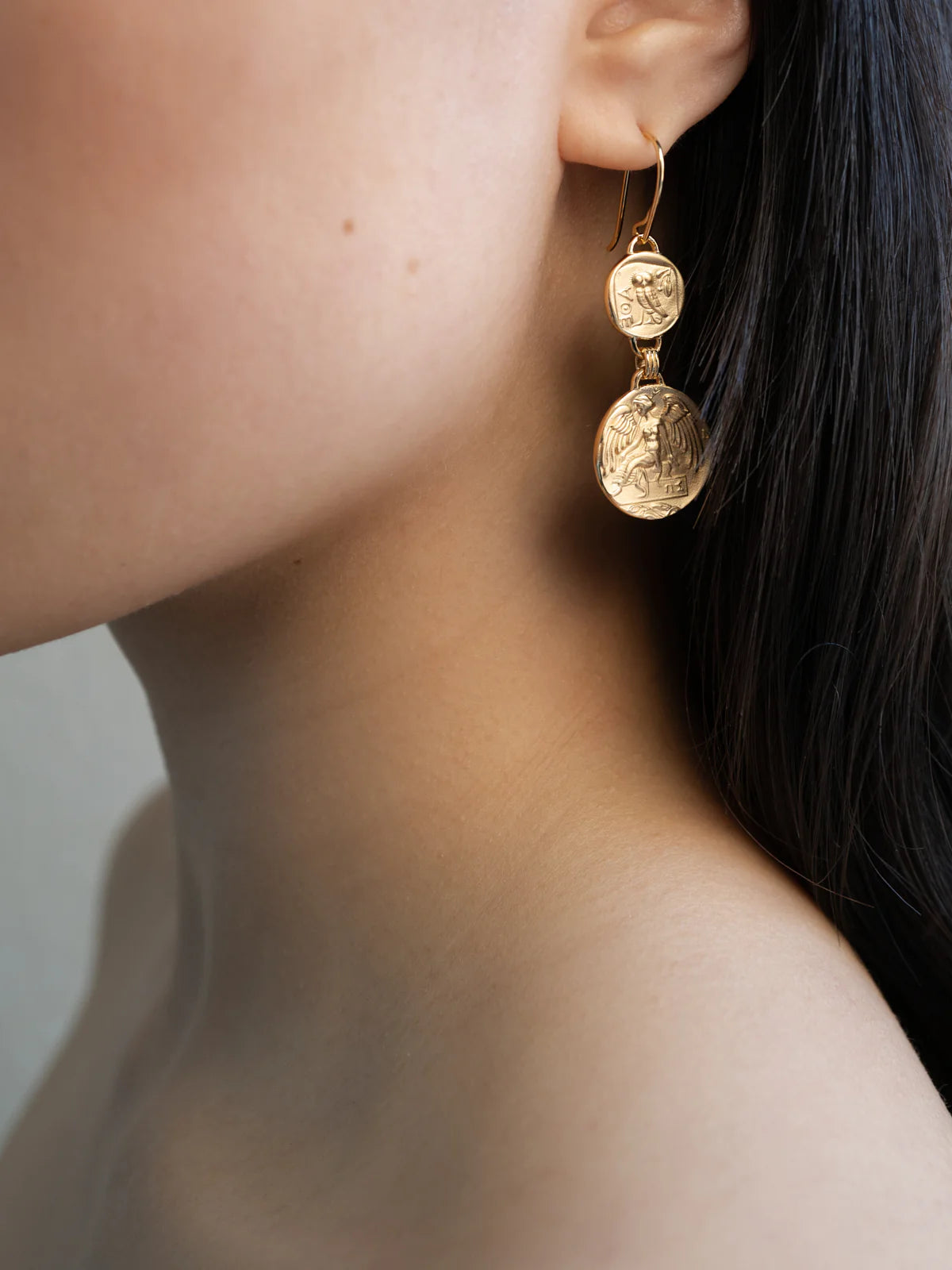 Mythos Earrings - Gold Vermeil