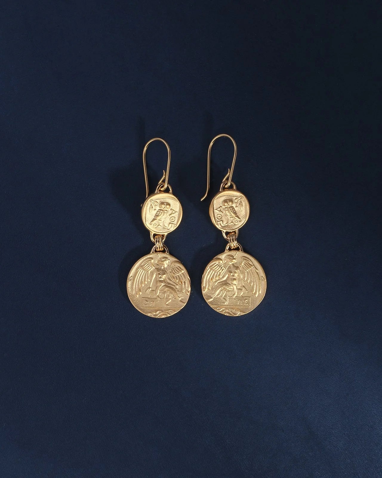 Mythos Earrings - Gold Vermeil