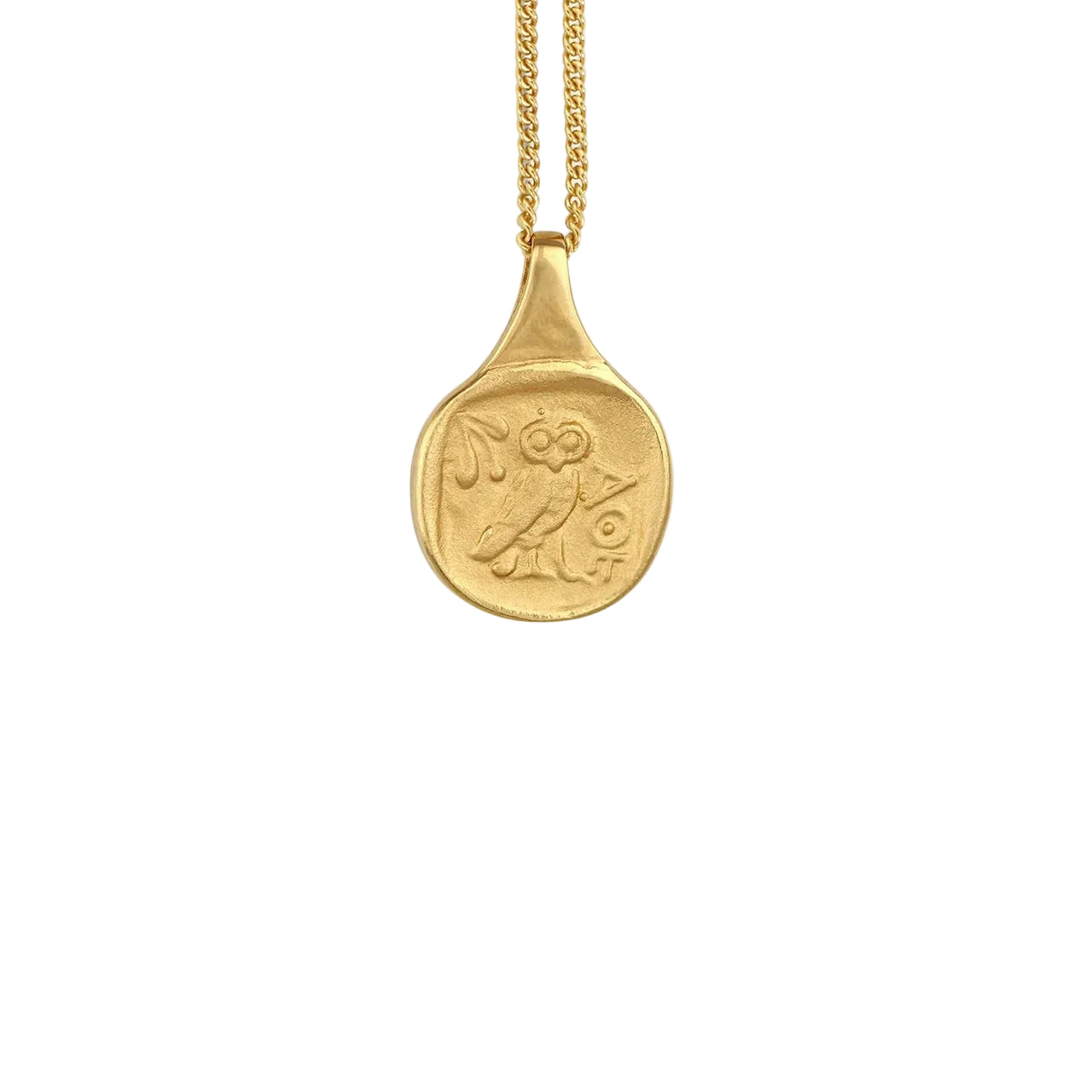 Palas Coin Necklace - Gold Vermeil