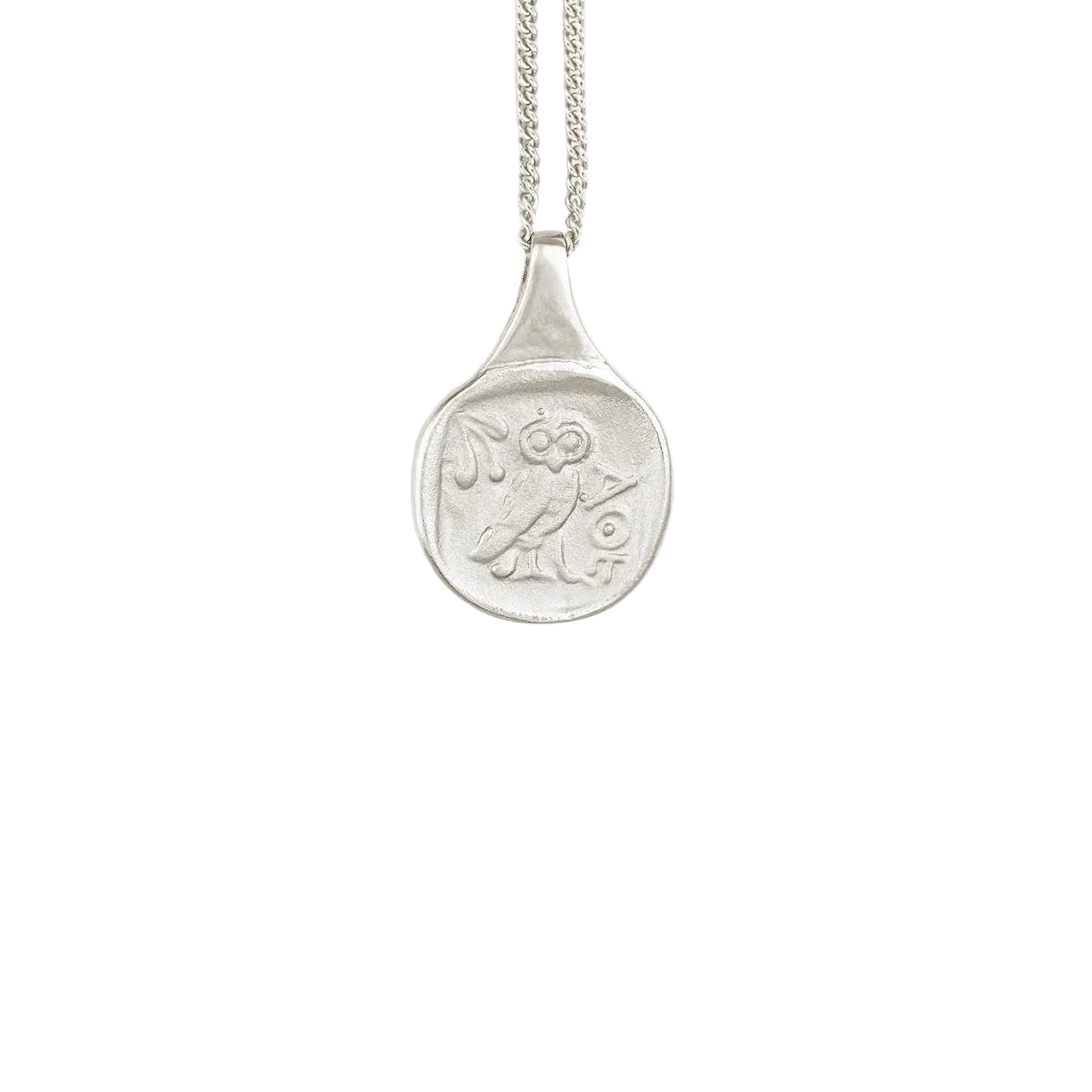 Palas Coin Necklace - Silver