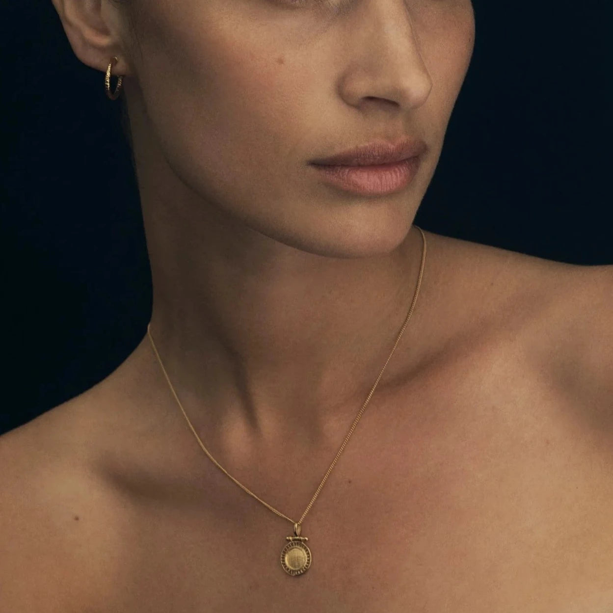 Solar Necklace - Gold Vermeil