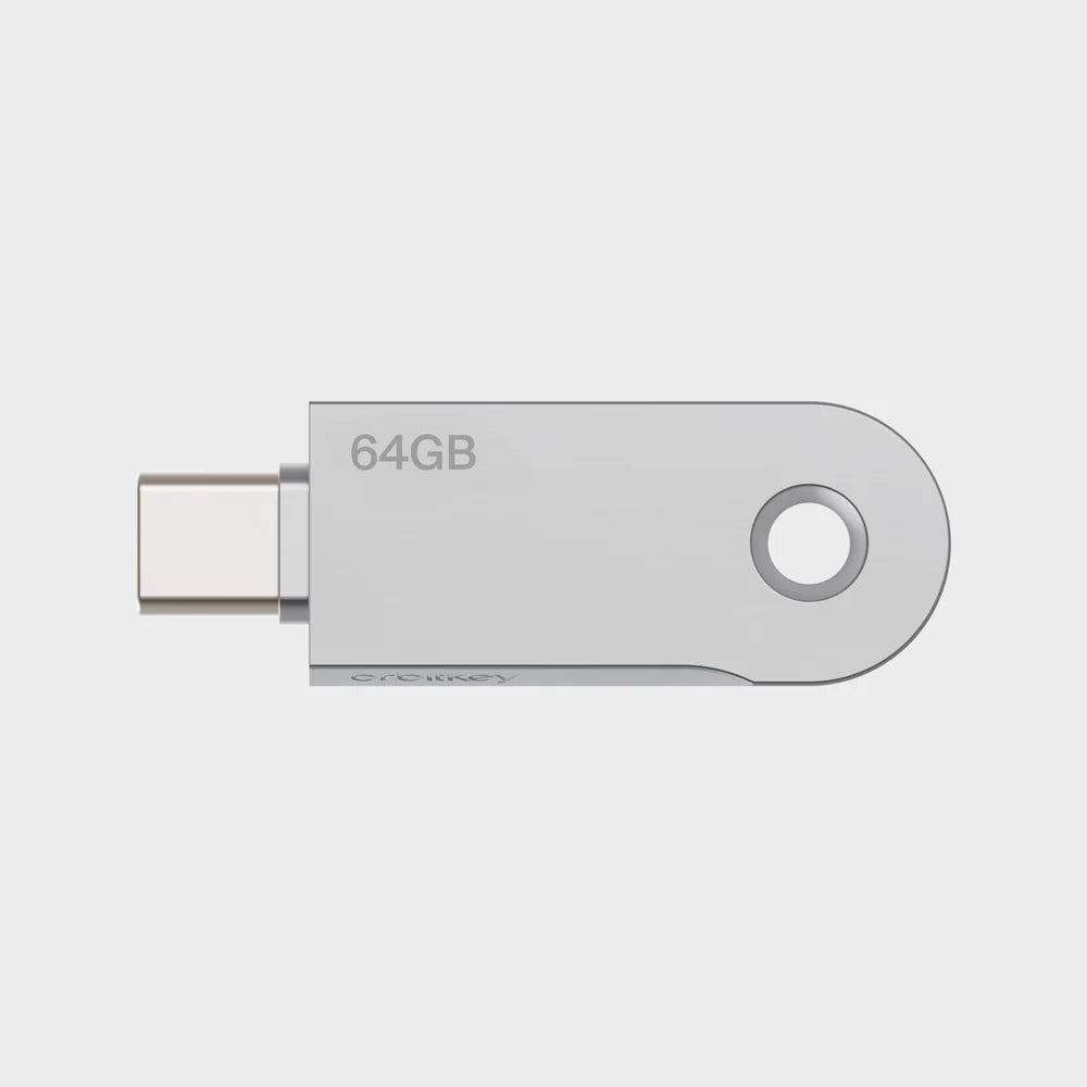 Orbitkey USB-C 64GB -Silver