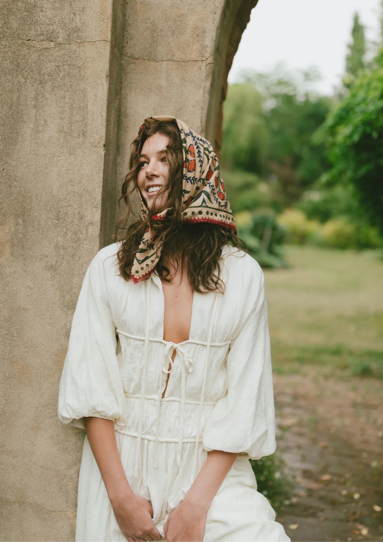 Wallflower Bandana - Silk 65cm x 65cm