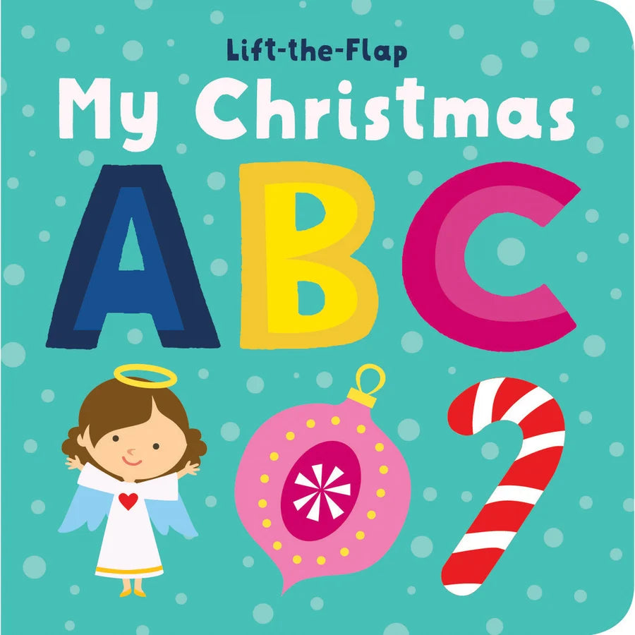 Lift-The-Flap Board Book - My Christmas ABC