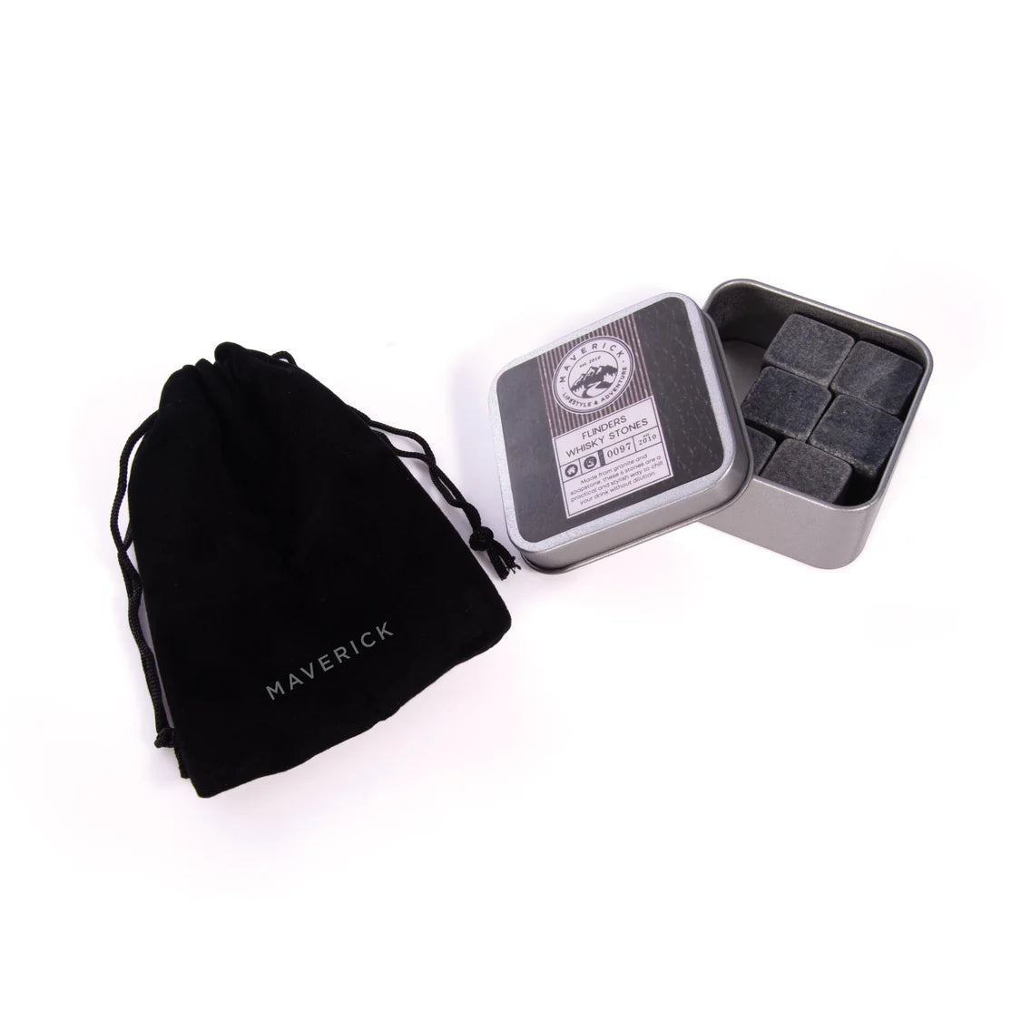 Maverick Whisky Stone Set