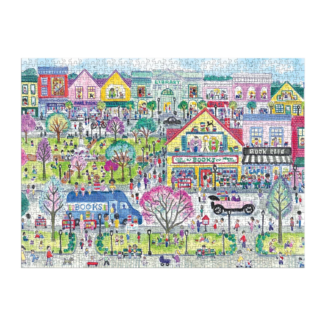 Storrings Book Town Puzzle - 1000pc