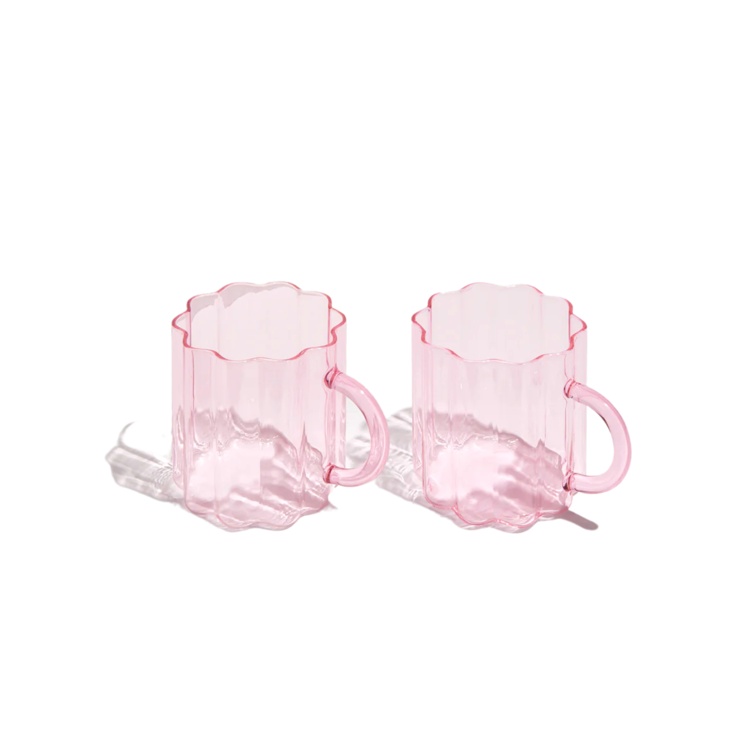 Wave Mug Set-Pink
