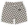 Charcoal Check Starter Shorts