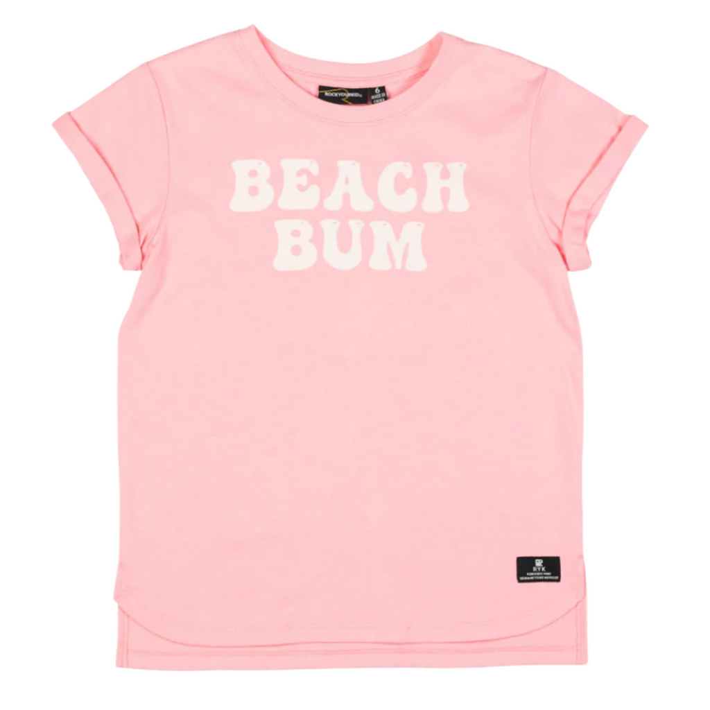 Pink Beach Bum Boxy Fit T-shirt