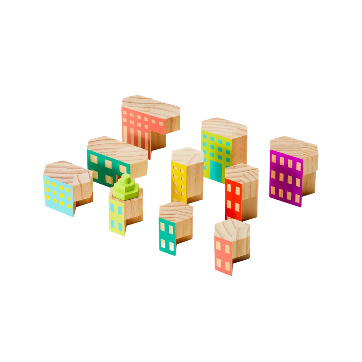 Blockitechture Wooden Blocks by Areaware