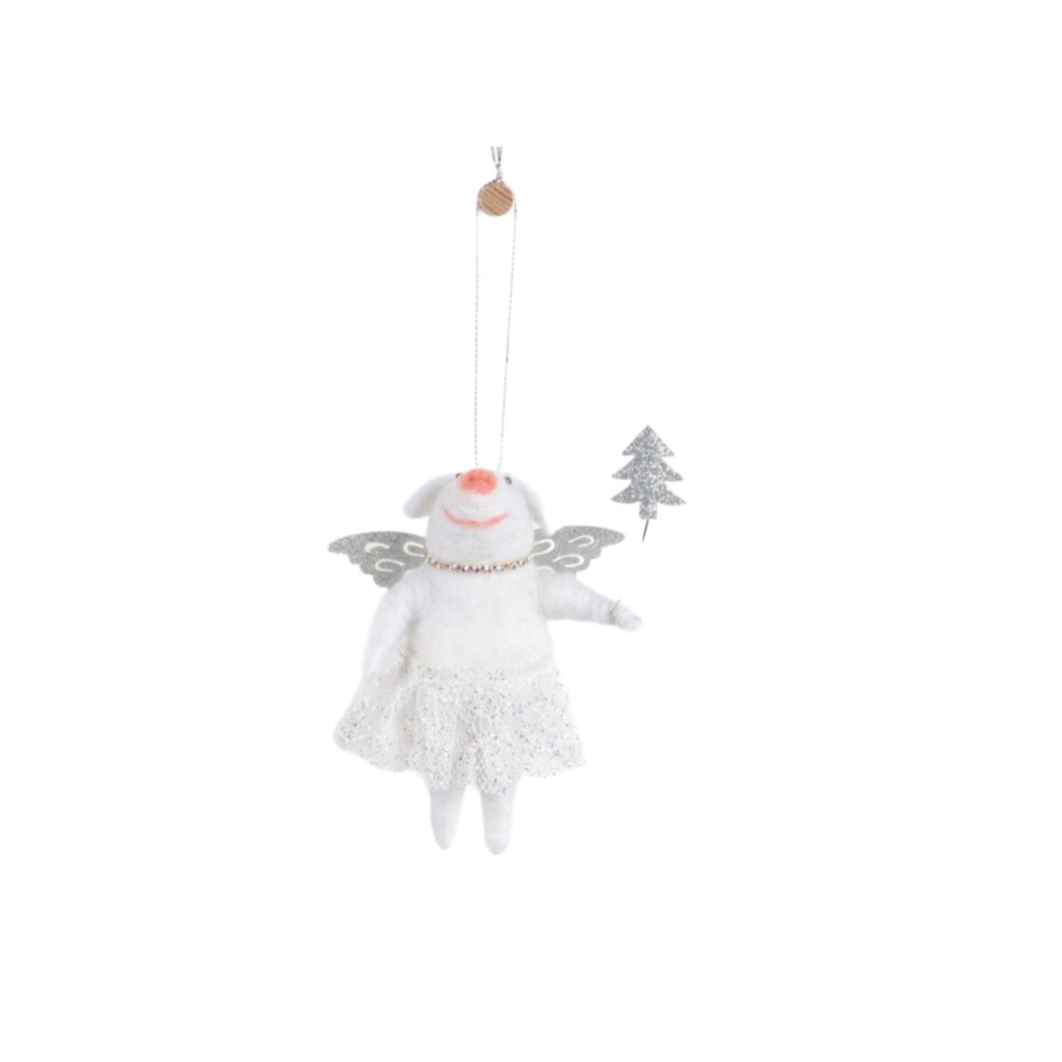 Storybook Piggy with Tree Wand