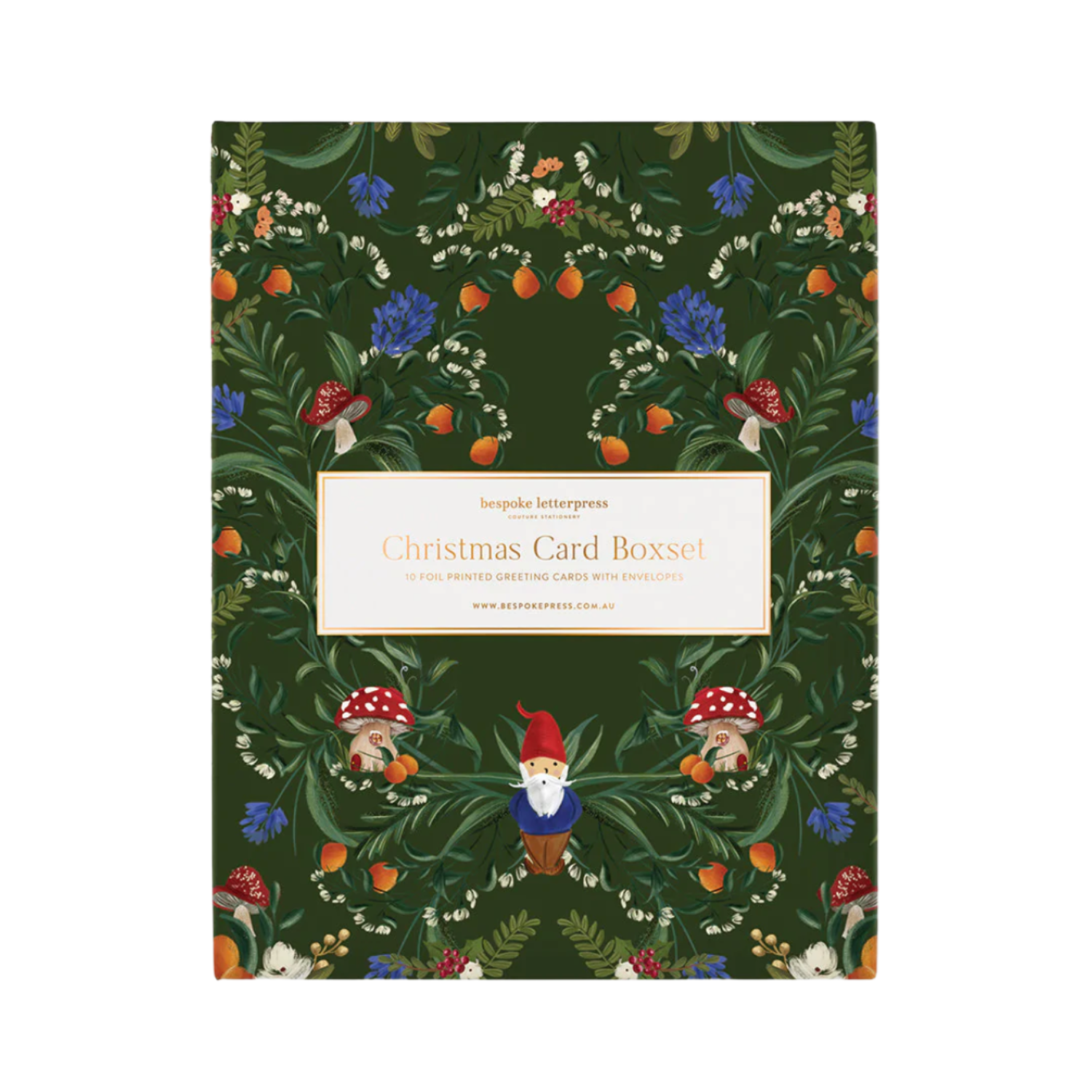 Greeting Cards 10pk-Olive Christmas