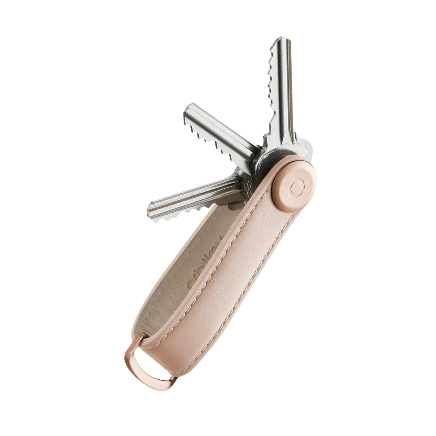 Key Organiser Leather  - Blush