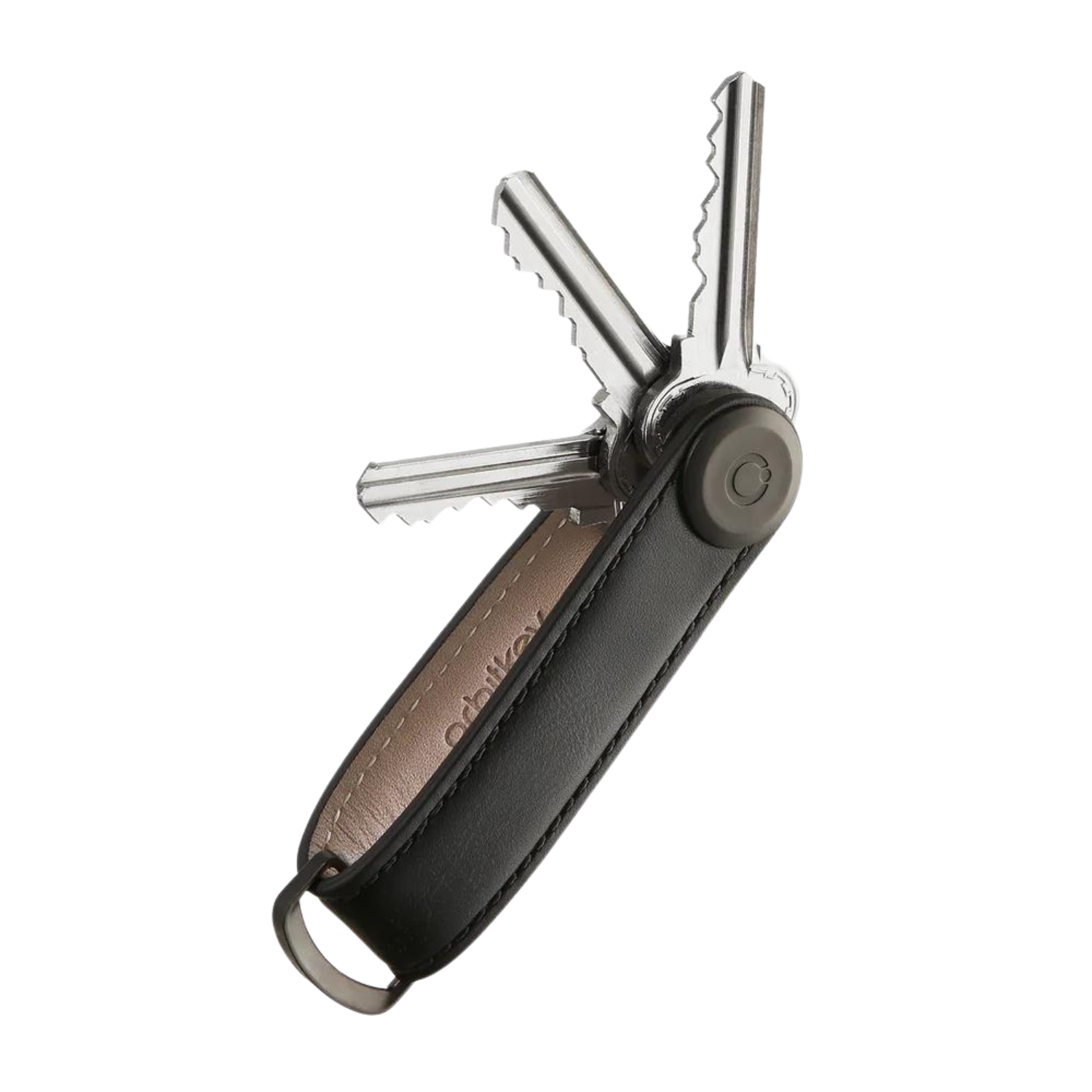 Key Organiser Leather - Black