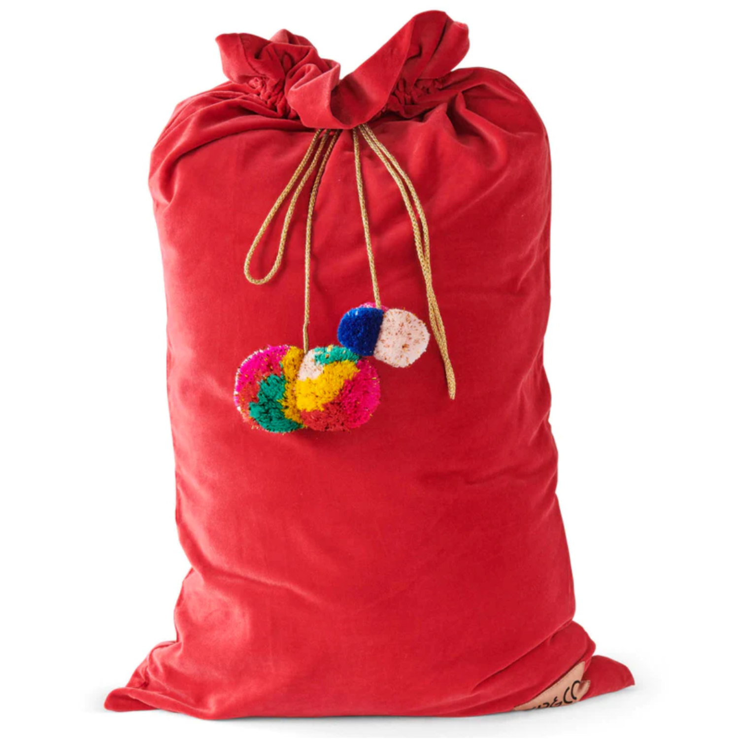 Red Velvet Santa Sack