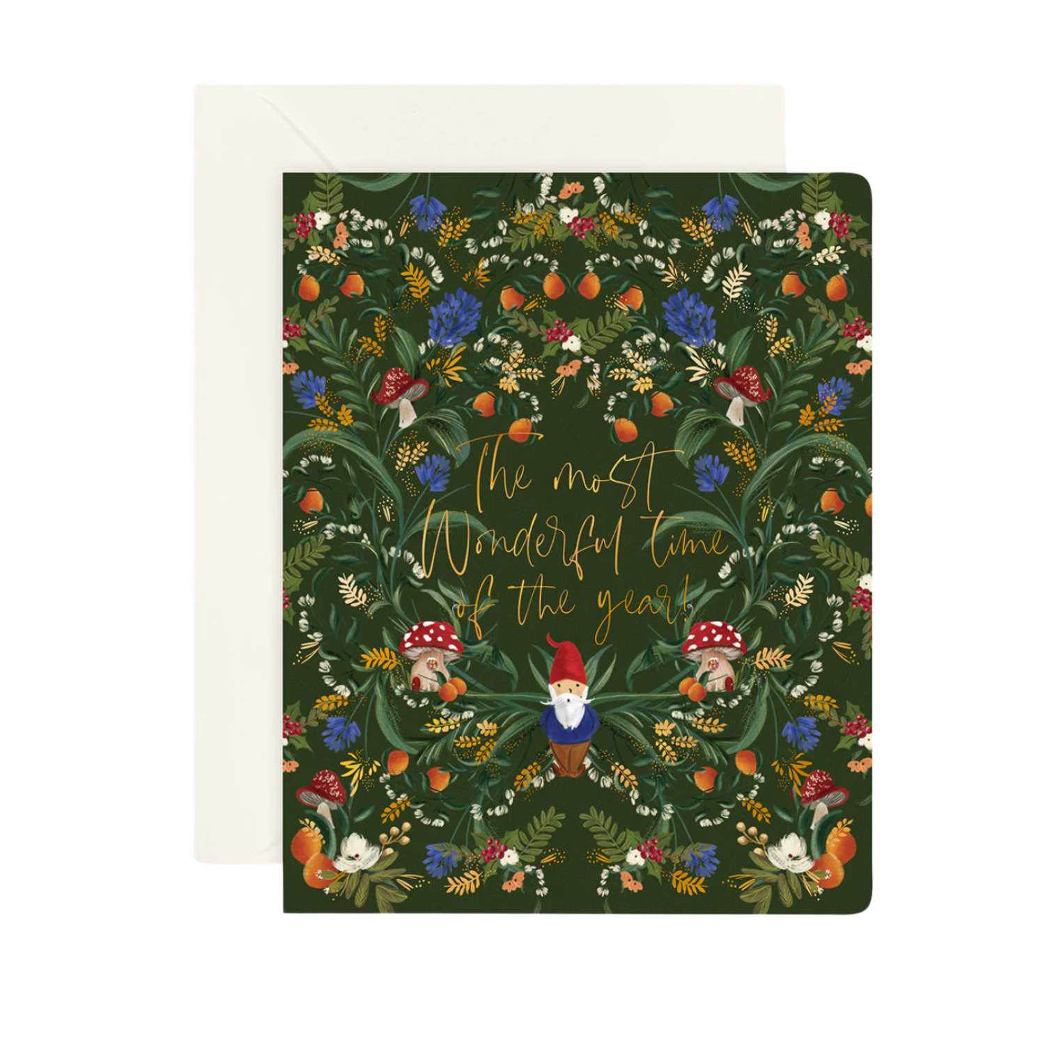 Greeting Cards 10pk-Olive Christmas