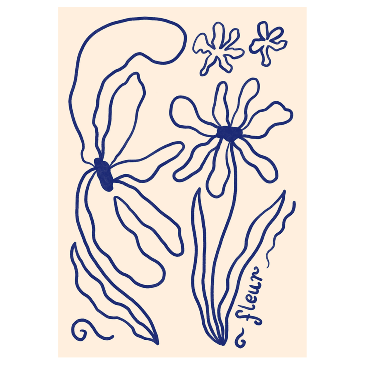 Fleur A3 Print