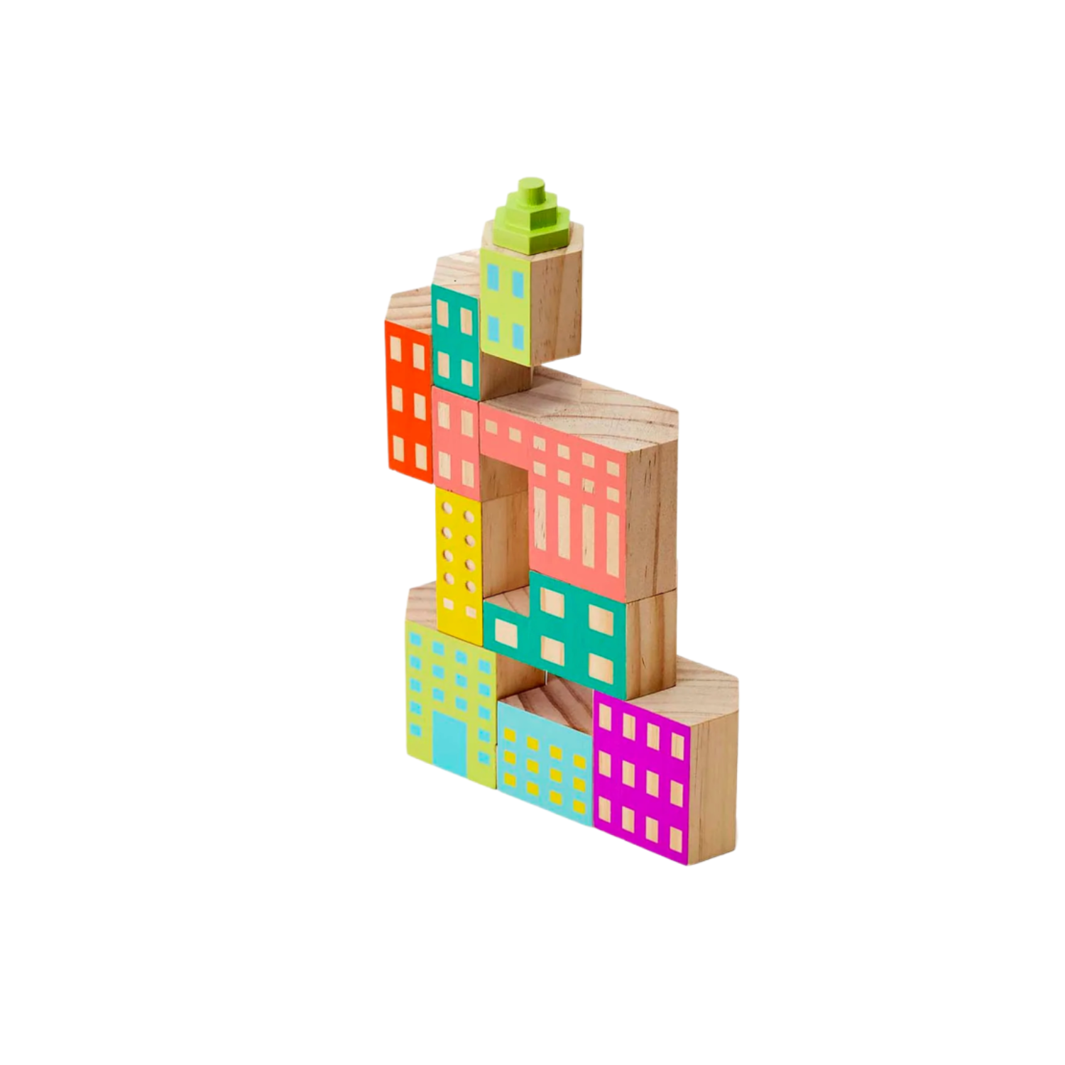 Blockitechture Wooden Blocks by Areaware