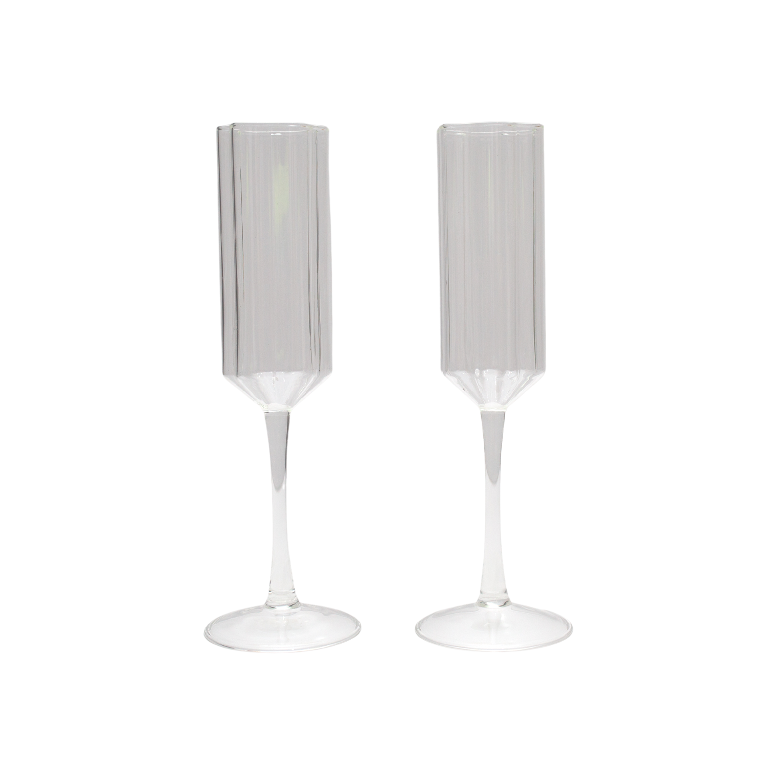 Wave Flute Set - Clear