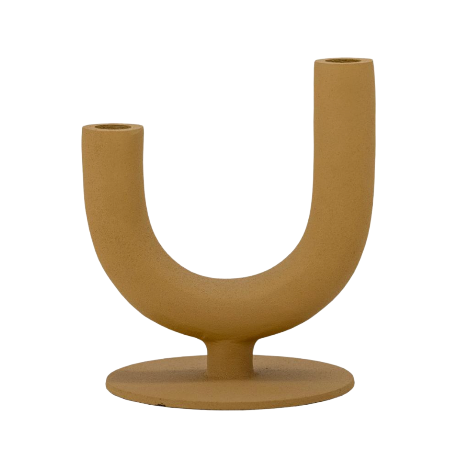 Deena Candle Holder - yellow