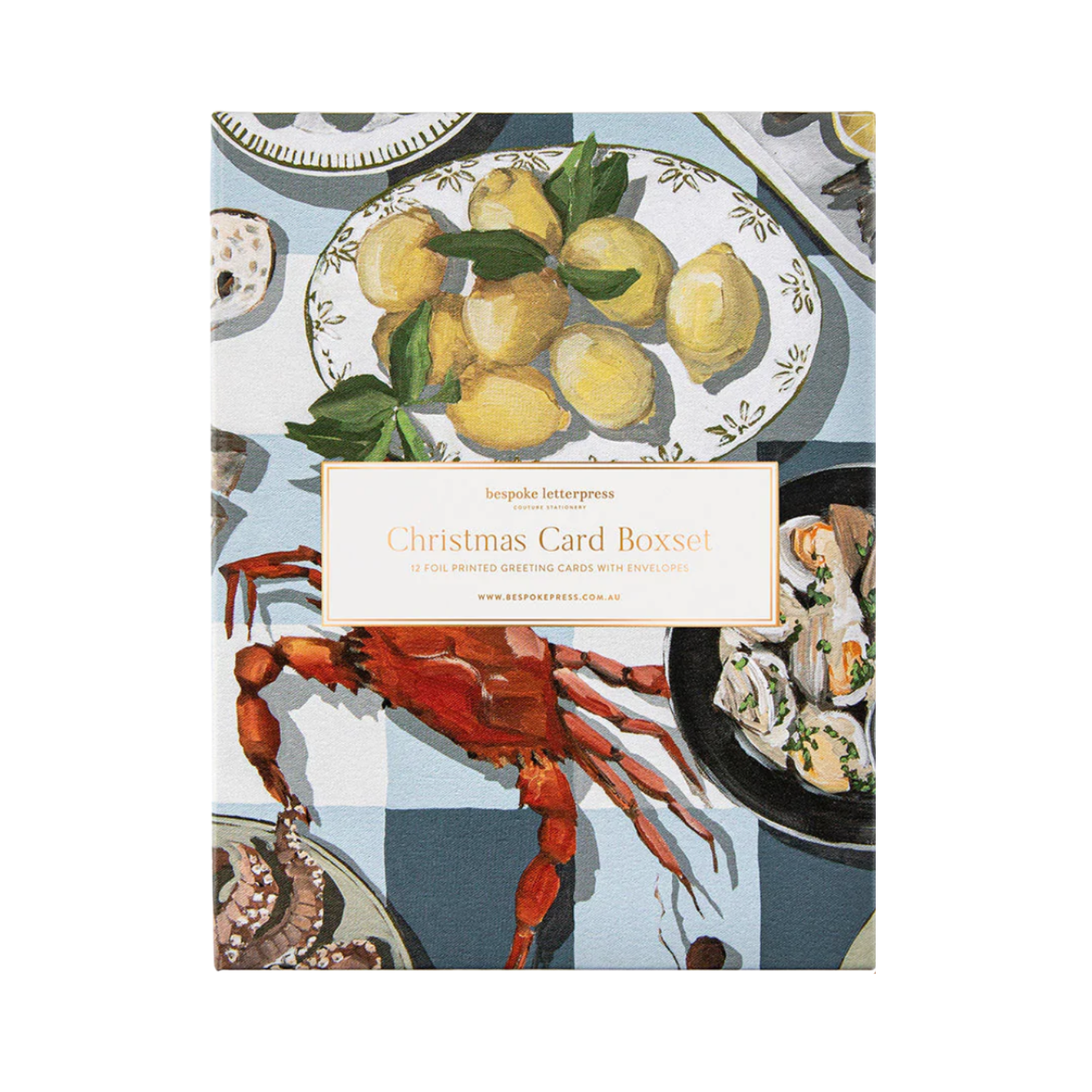 Greeting Cards 12 box-Christmas Table