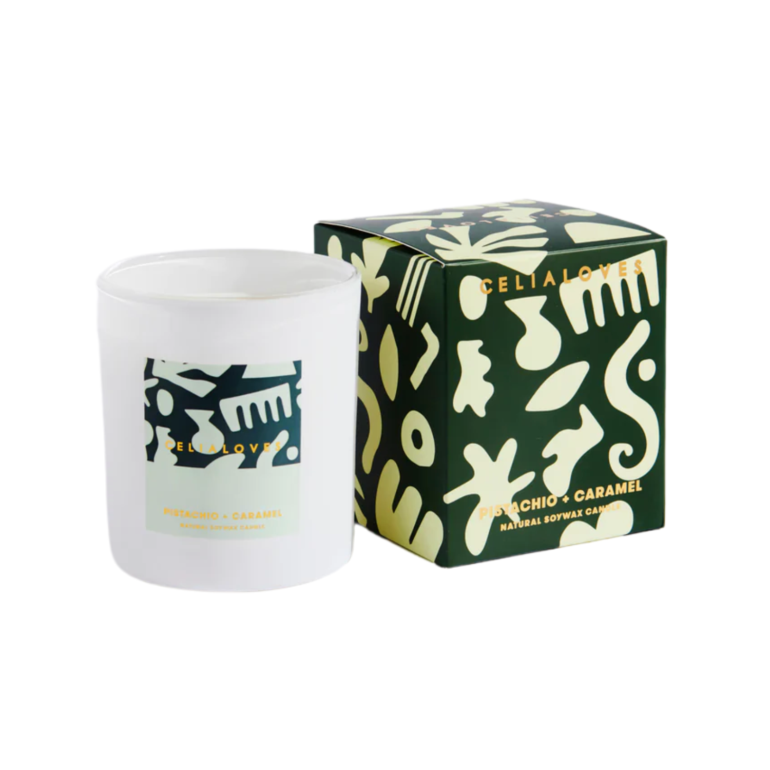 Pistachio + Caramel Candle 395gms