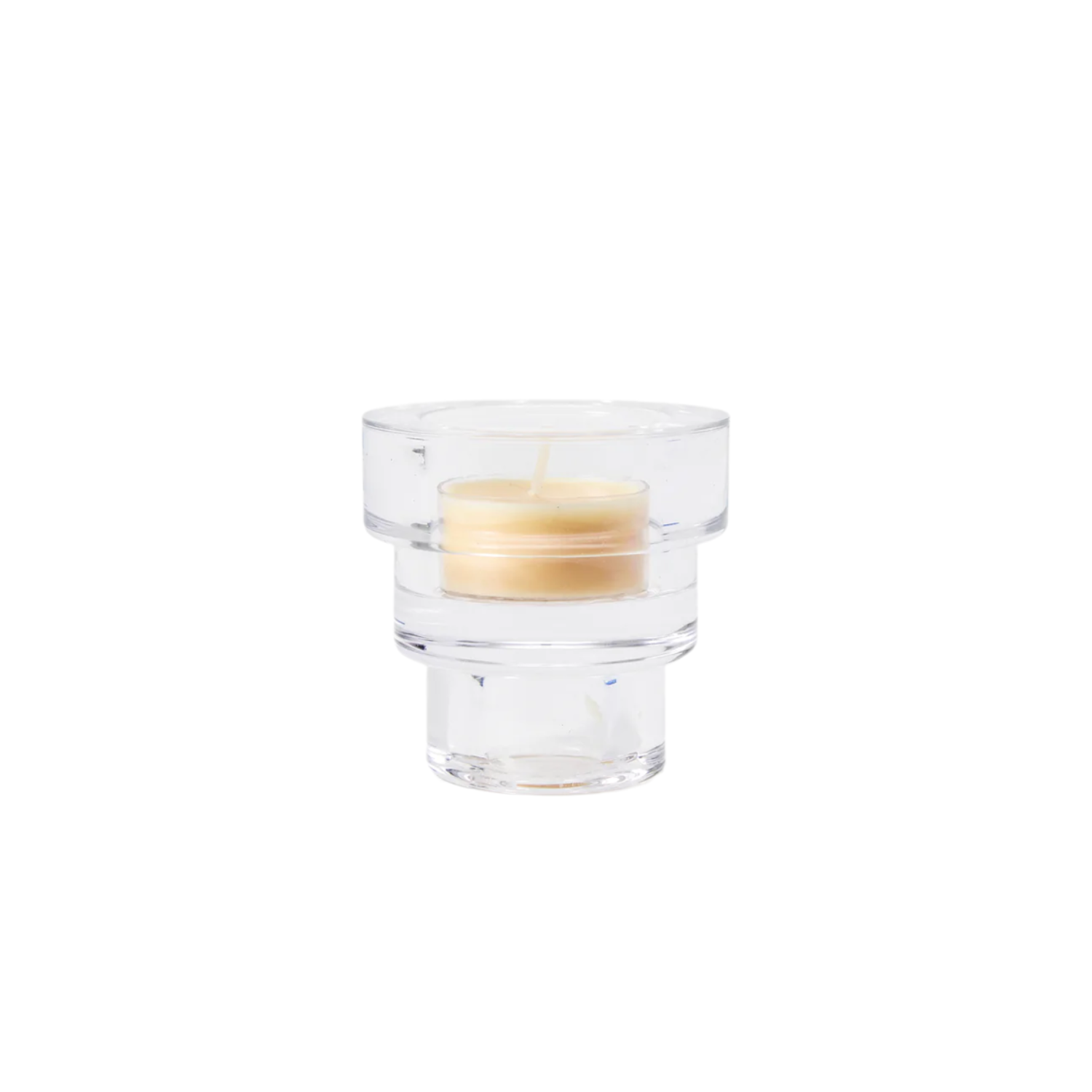 Areaware: Terrace candle holder - clear