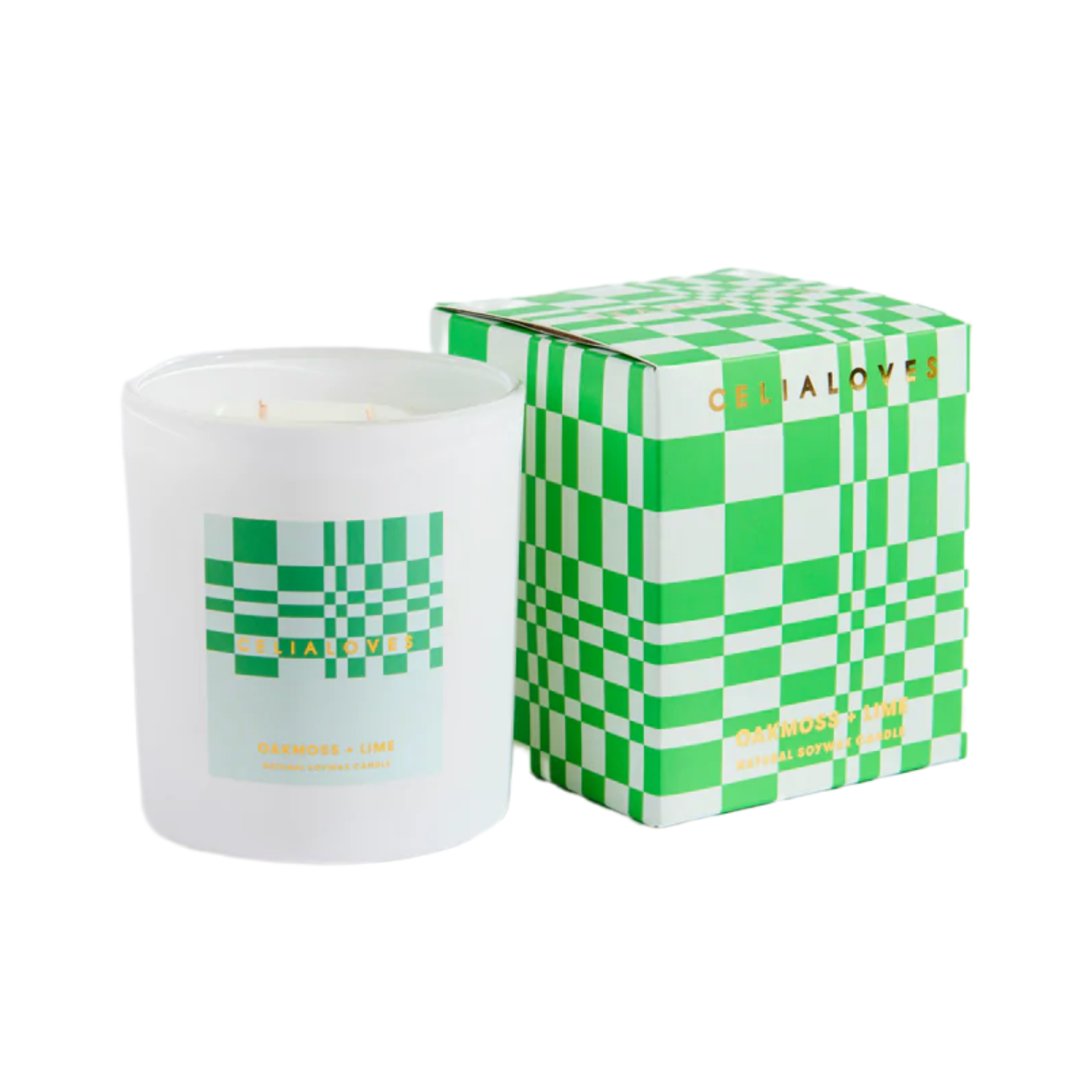 Oakmoss Lime Candle 395gms