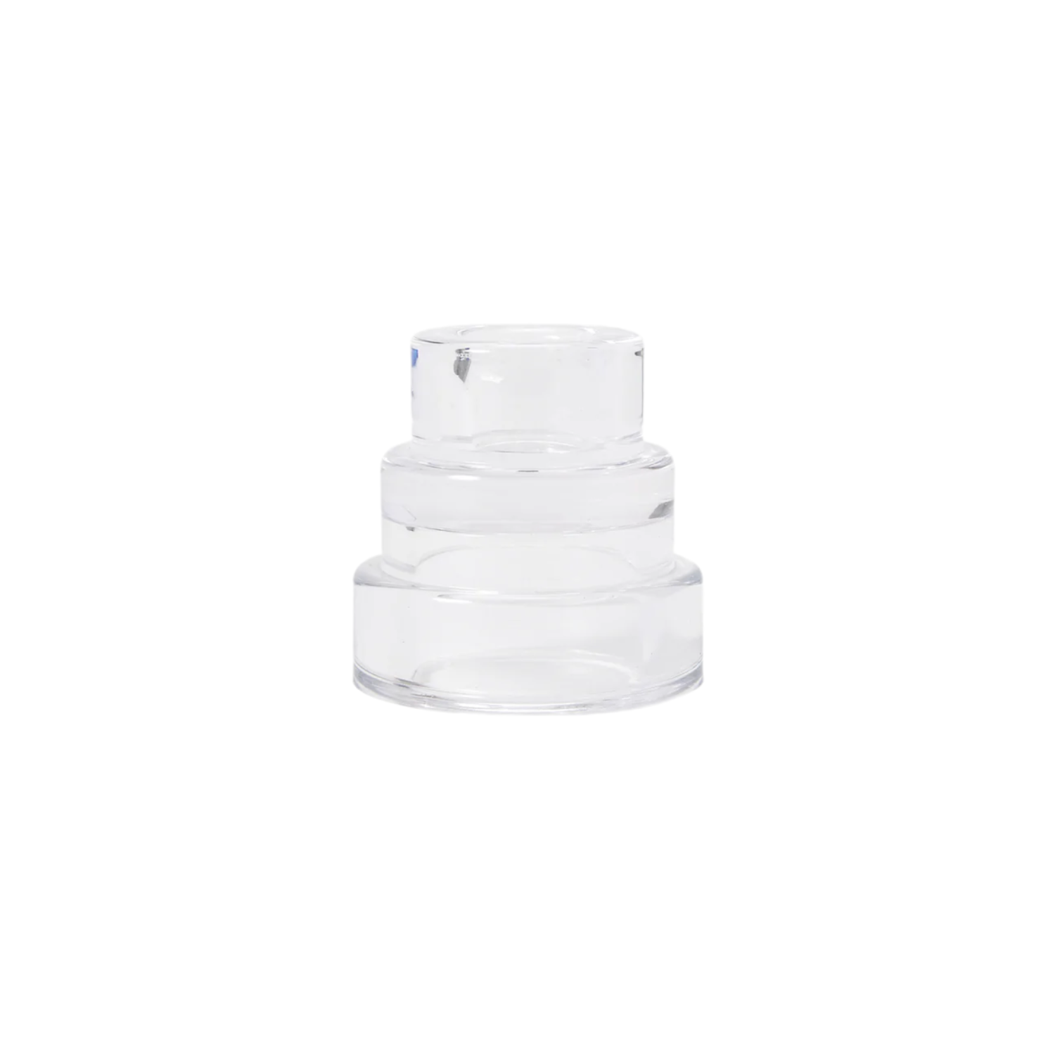 Areaware: Terrace candle holder - clear
