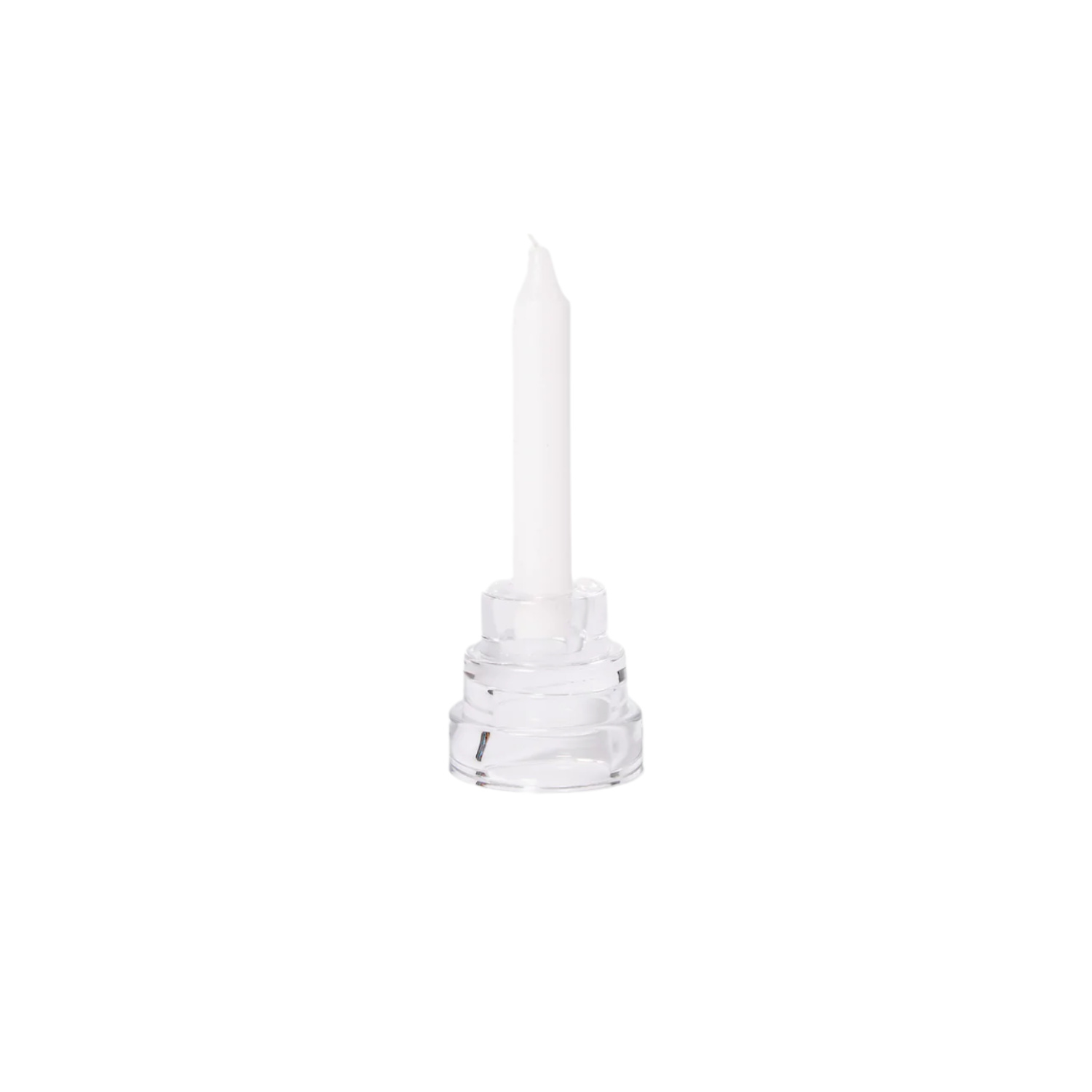 Areaware: Terrace candle holder - clear