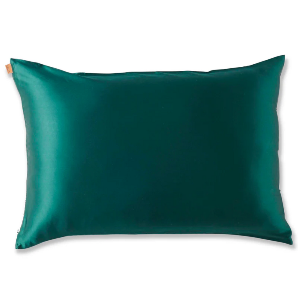 Botanica Green Silk Pillowcase 