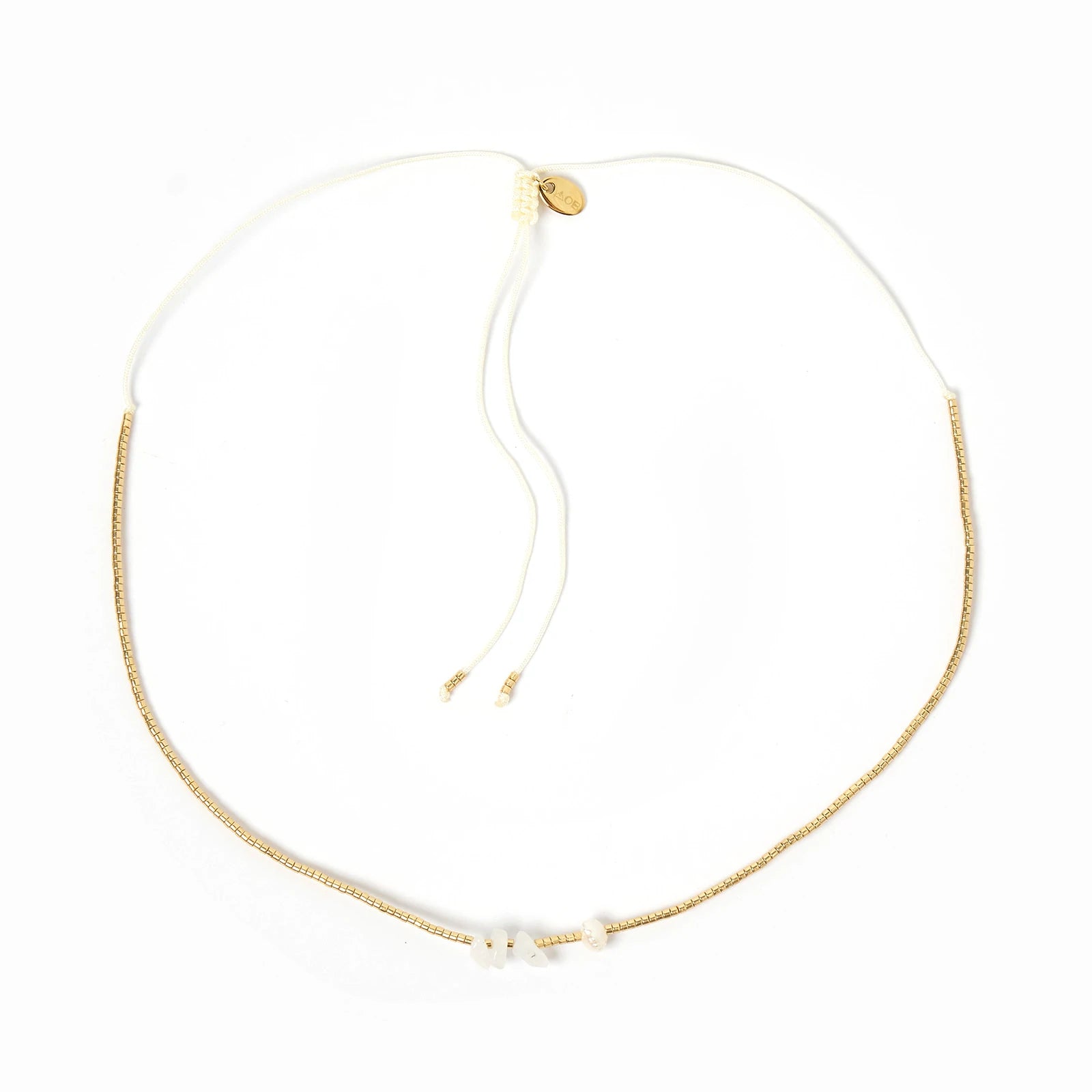 Daria Gold and Crystal Choker