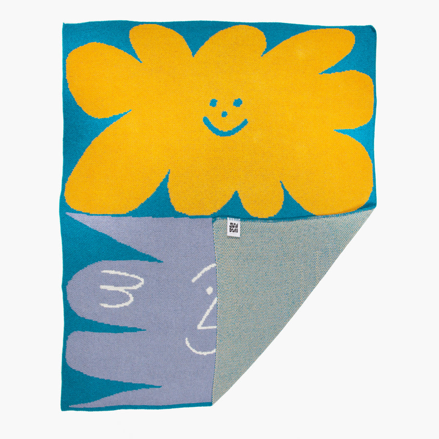 Flower Pot Mini Blanket