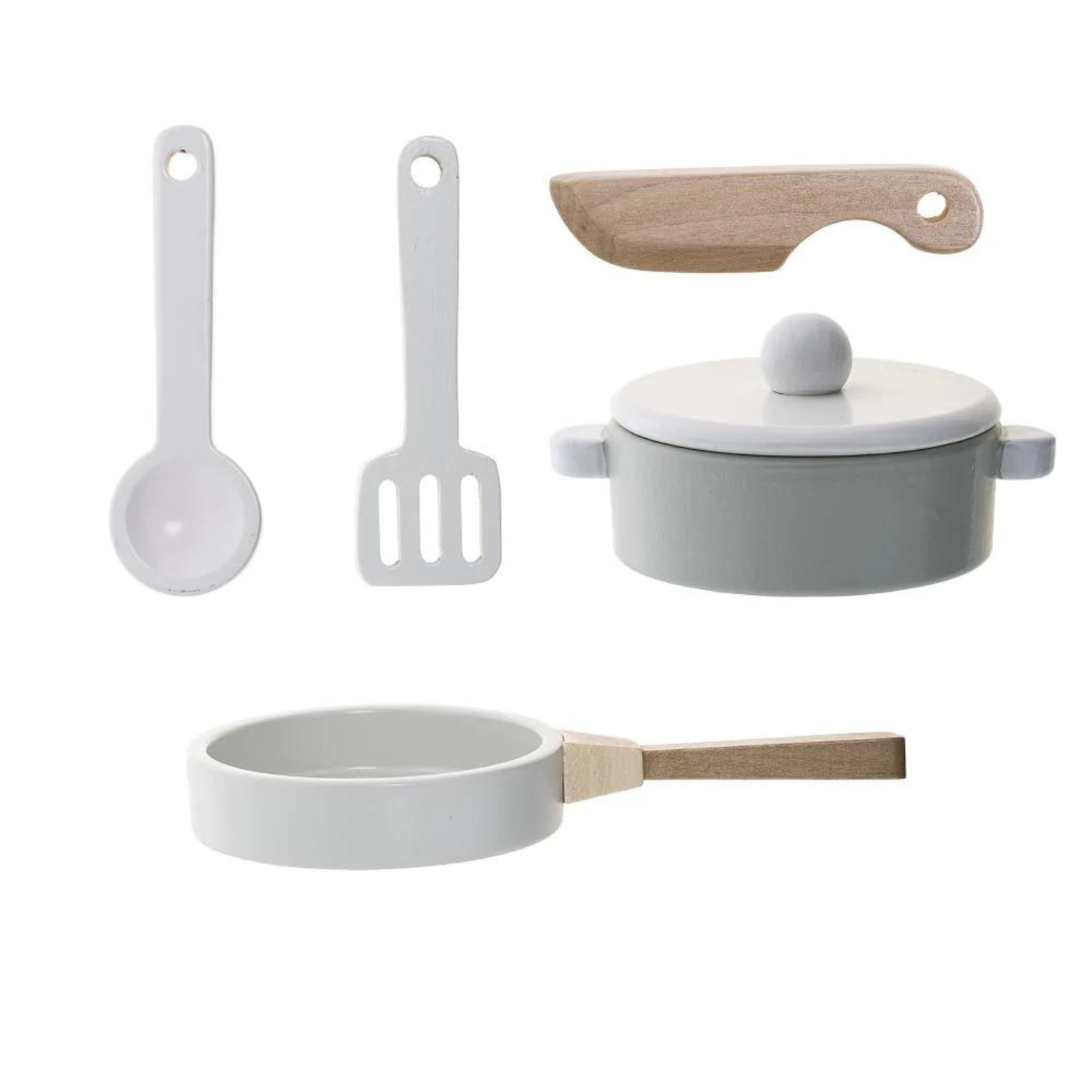 Kitchen Wood Play Set - grey