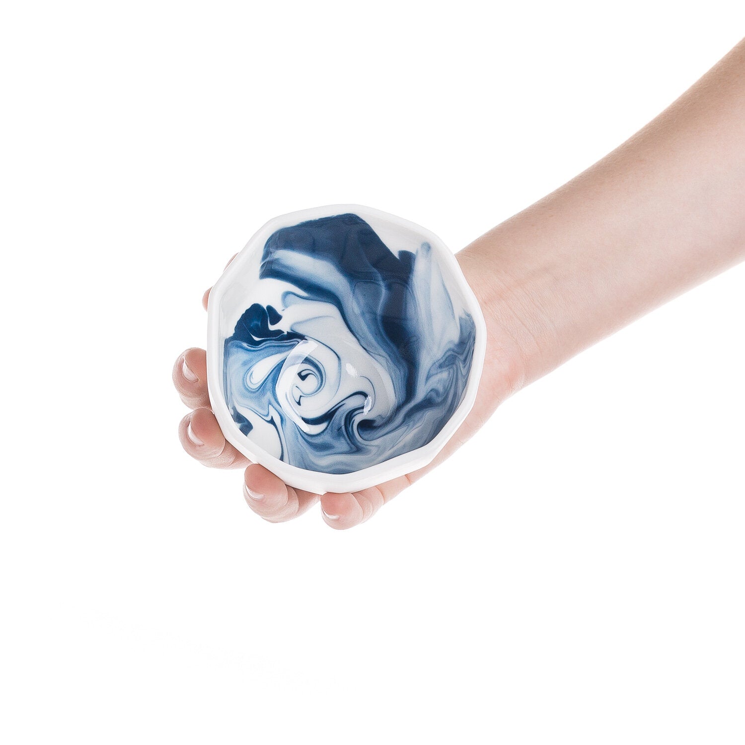 Marbled Interior Gem Cup