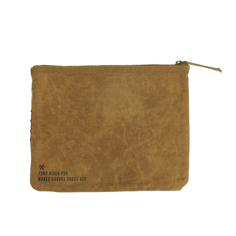 Moving Mountains Clutch - Golden Tan