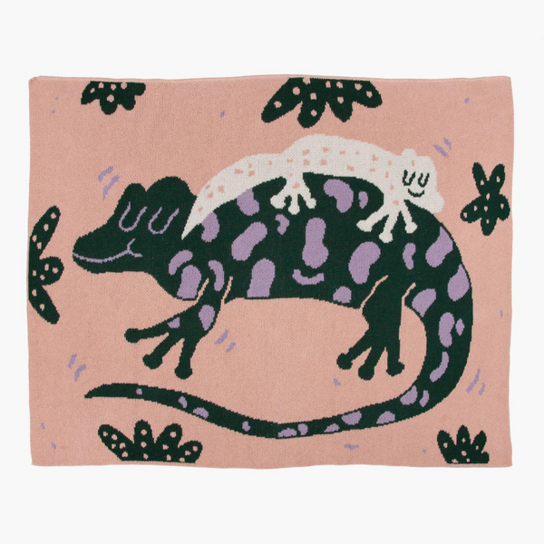 Lounge Lizards Mini Blanket – The Crosswalk Store