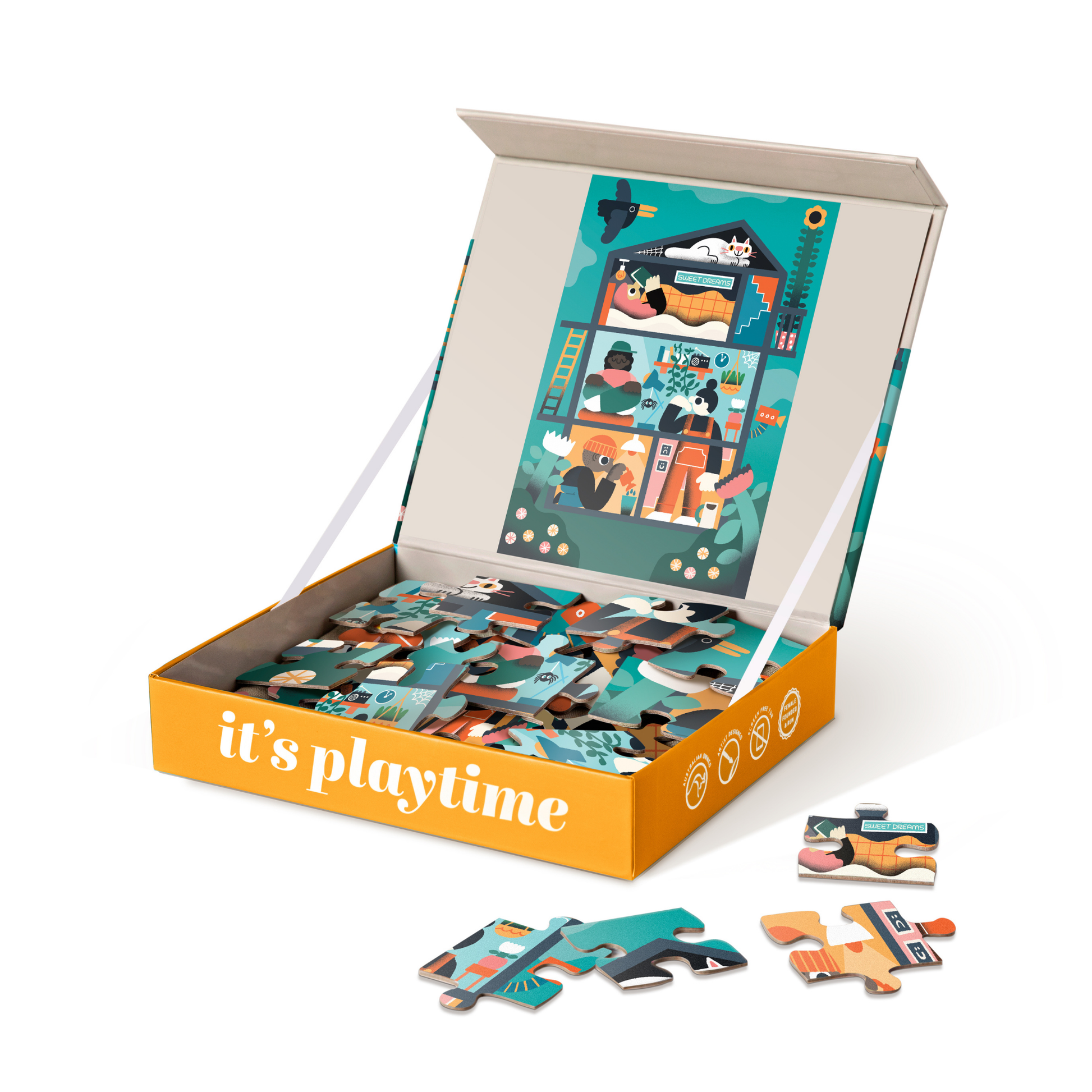 24 Piece Kids Puzzle  - Sunday Morning