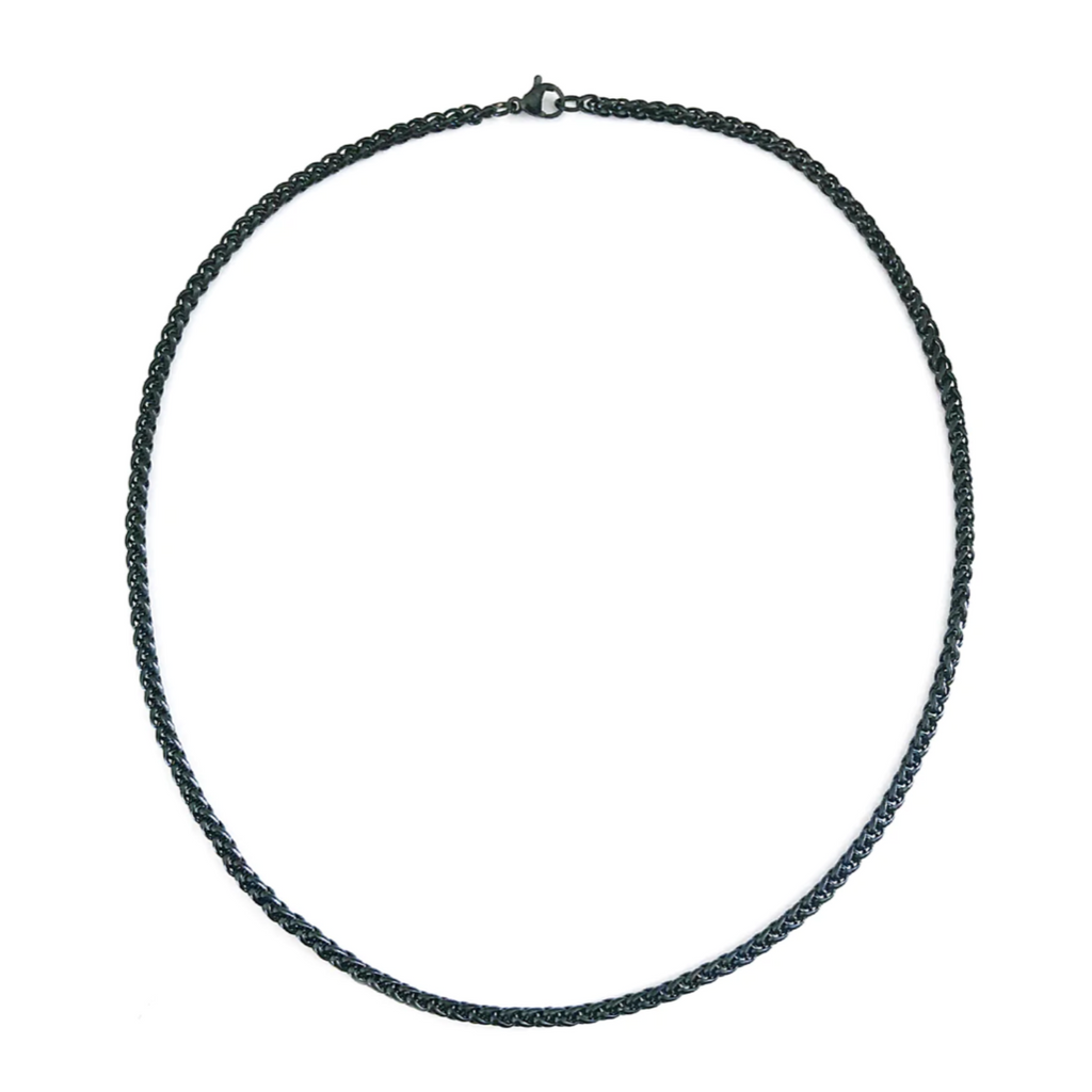 Benz Men's Black Necklace