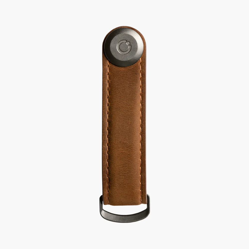 Key Organiser Crazy Horse Leather - Chestnut