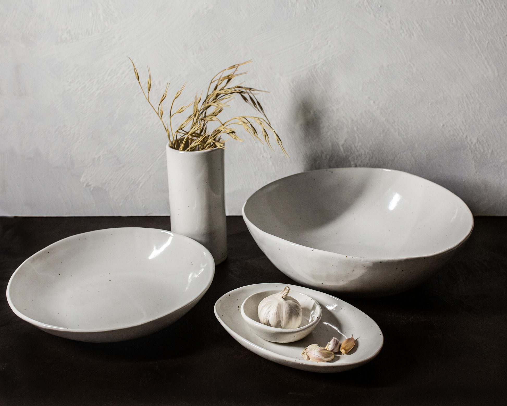 Wabi-Sabi bowl - white